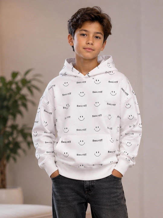 Трикотажное худи для подростков UNISEX — мягкость 100% хлопка, комфорт и современный стиль