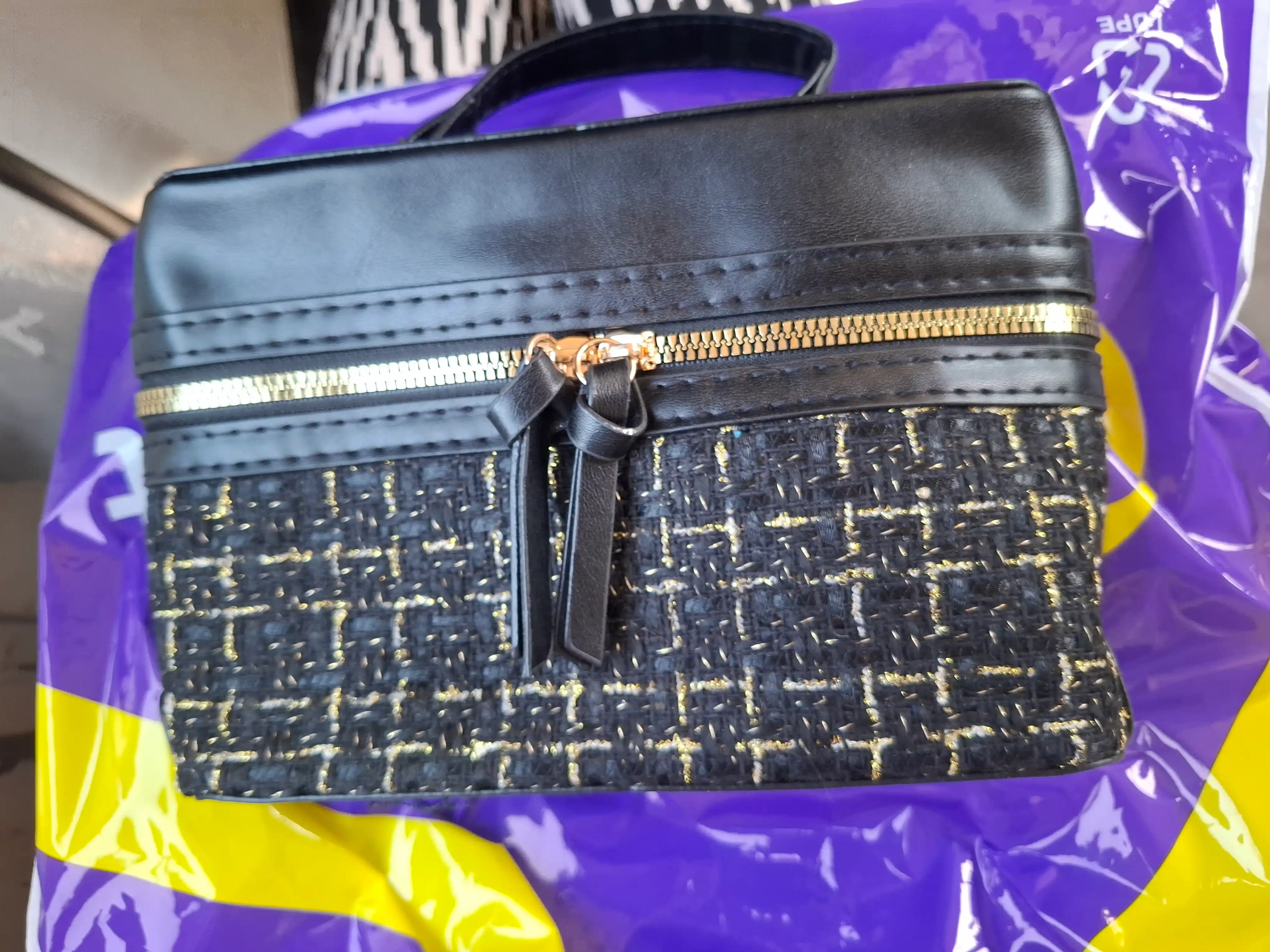 Сумка женская, через плечо, кросс-боди, косметичка, экокожа, в стиле Zara