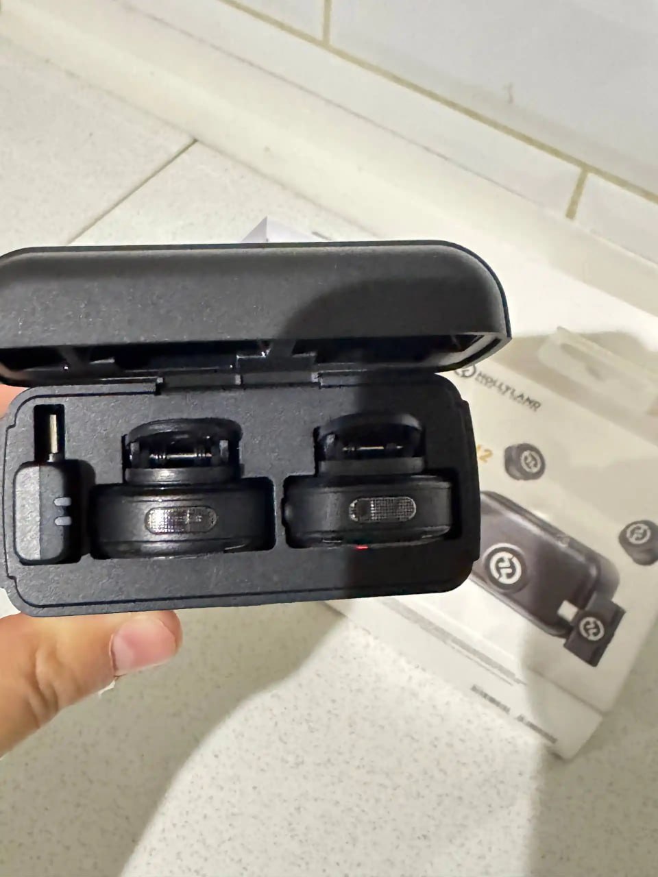 Simsiz professional ilmoqli mikrofon (USB-C)