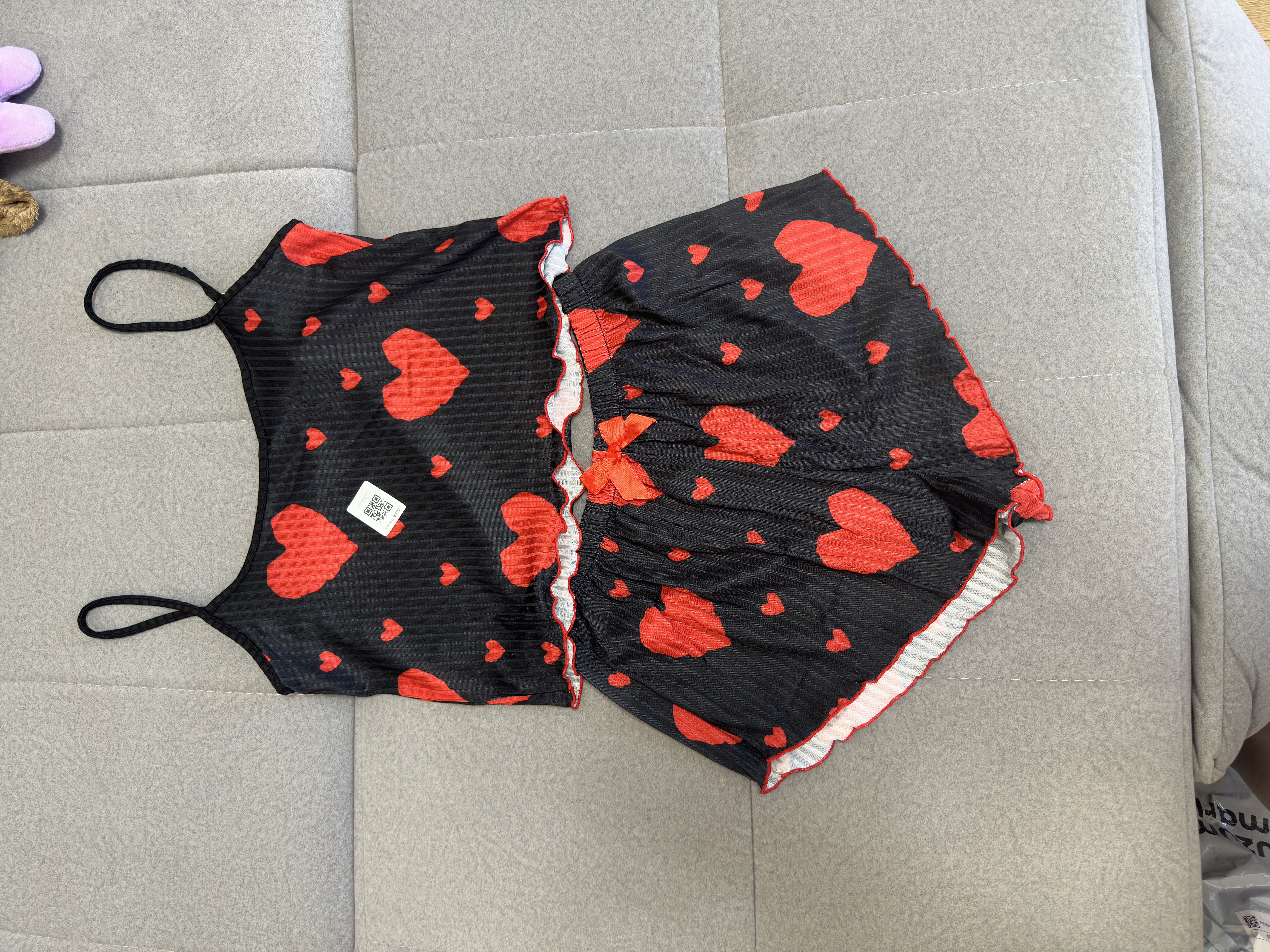 Ayollar pijamasi, yozgi, yumshoq, ustki va shortili 2 ta 1 da pijama