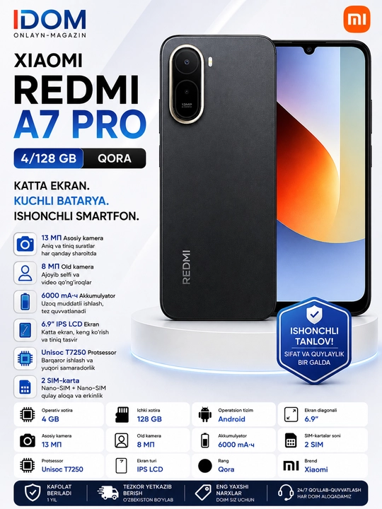 Xiaomi Redmi A7 Pro 4/128 gb