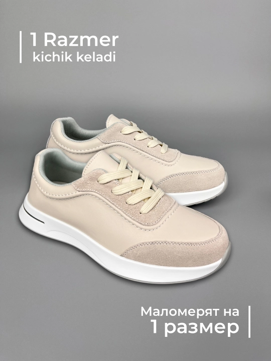 Ayollar uchun SOLINA charm krossovkalari, yoz-kuz, 36-41, 1 razmerga kichik yuradi