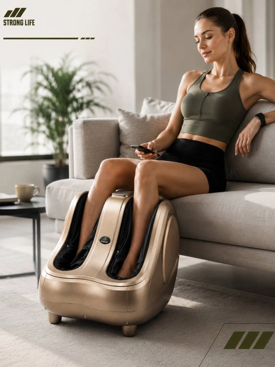 Oyoq va tovon uchun elektrik massajyor  HJ-50026, isitish funksiyali shiatsu [1, 2, 3]