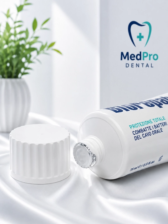 Biorepair Plus tish pastasi, emal va milk parvarishi, ftorsiz, 75 ml