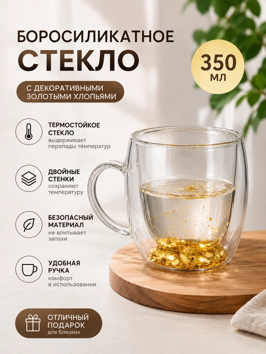Shisha stakan 250 ml ichimliklar uchun - 