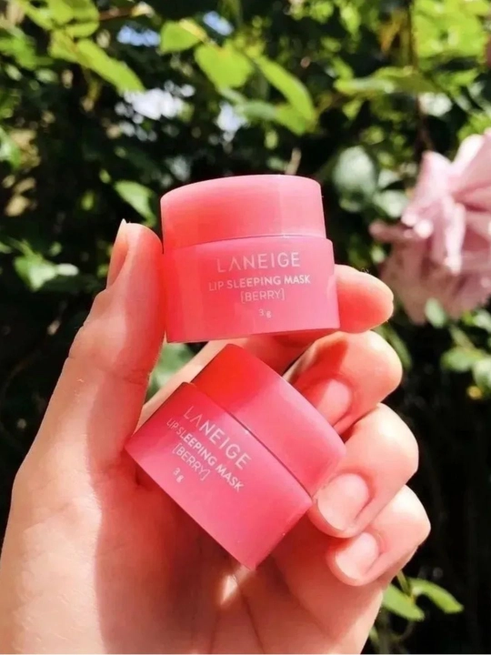 LANEIGE Lip Sleeping Mask Berry 3 г — увлажняющий ночной бальзам-маска для губ