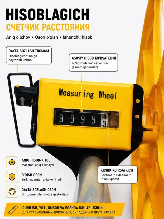 PROTEX  elektron masofa olchagich, masofa o'lchagich,, raqamli masofa o‘lchagich, 9999.9M