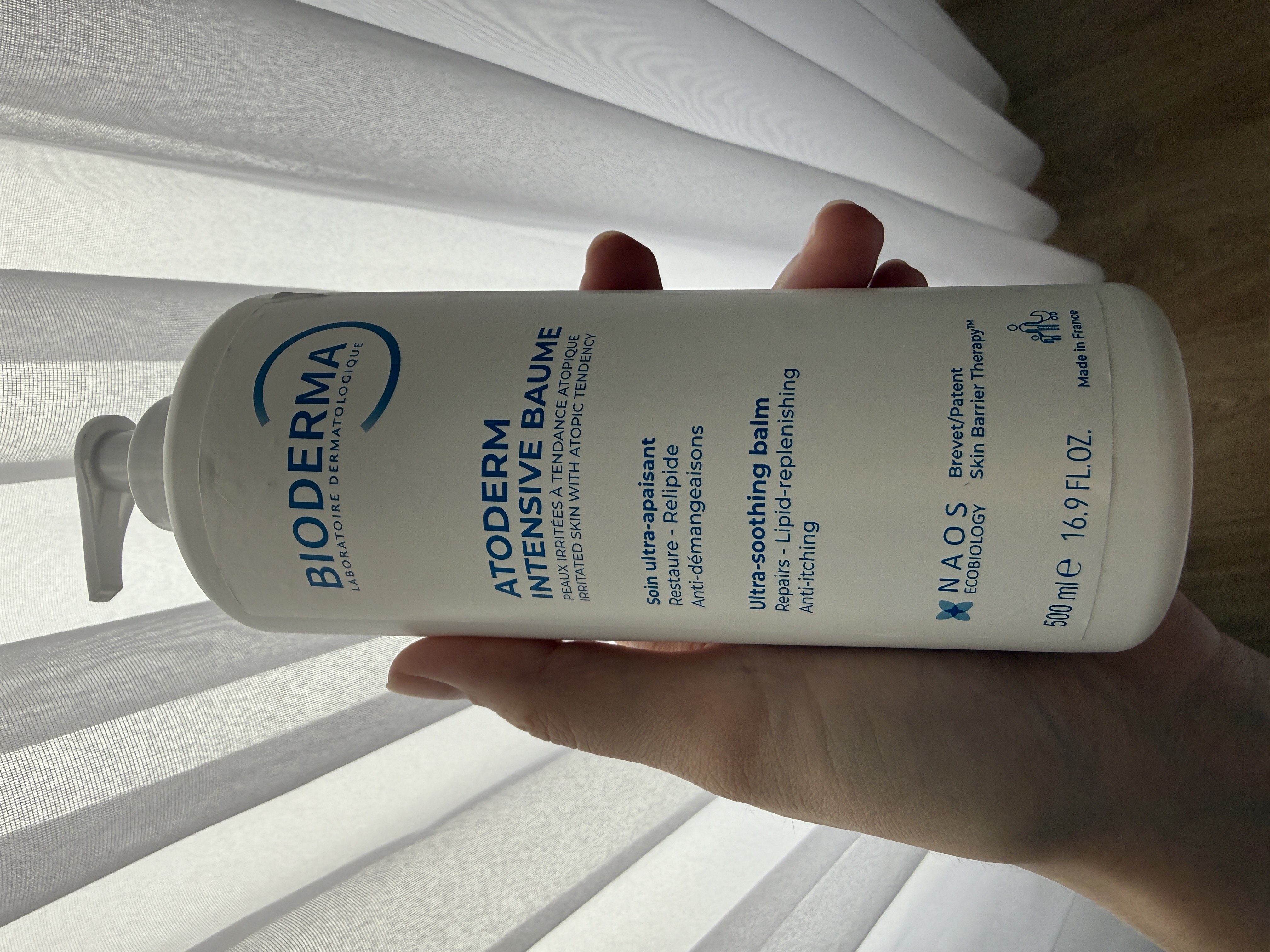 Ekzema va allergiyaga qarshi, tinchlantivchruvchi, namlantiruvchi, Intensive Baume Balzam