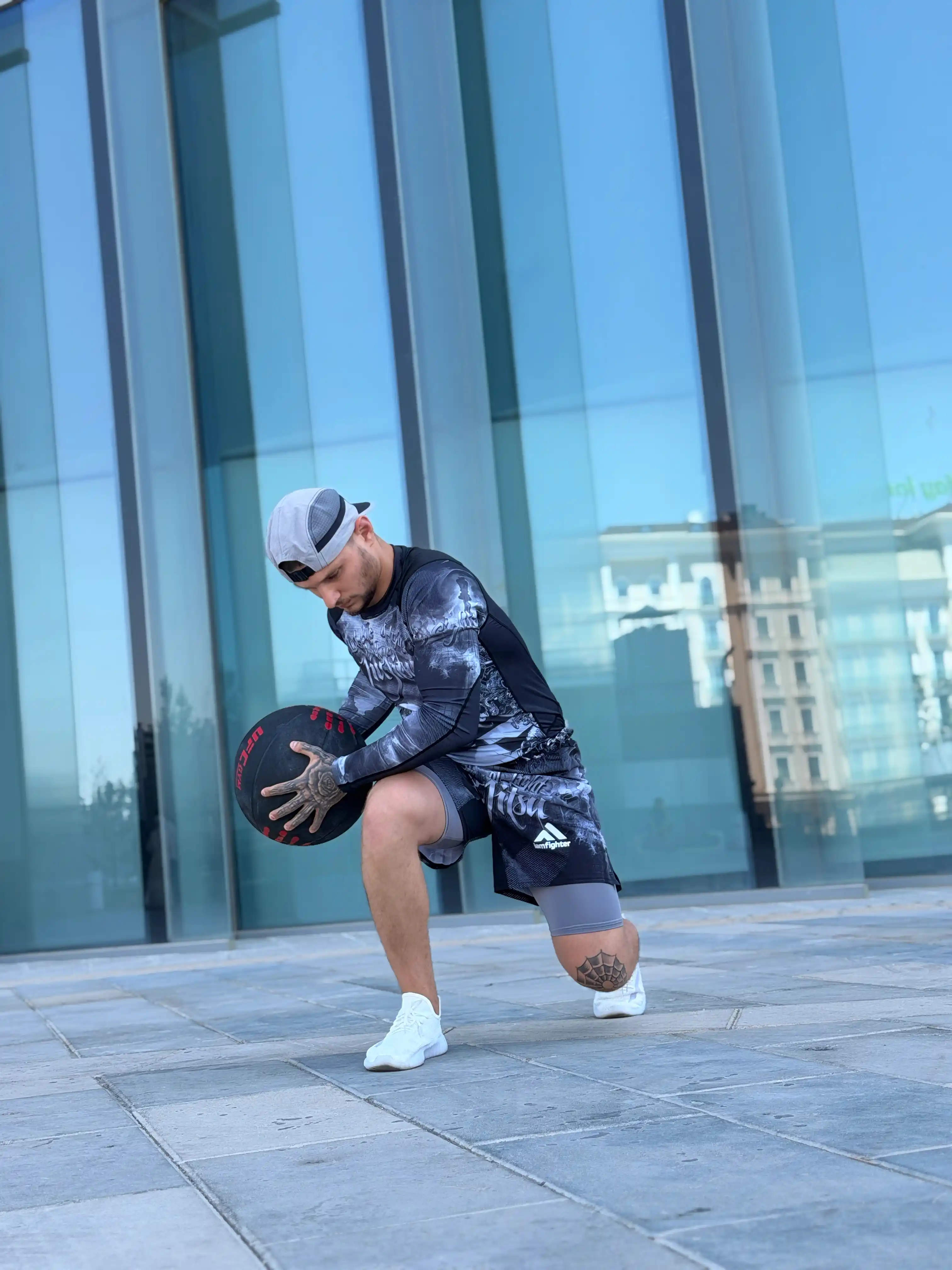 Erkaklar uchun kompression shortiklar Body Flex fitness va yugurish uchun