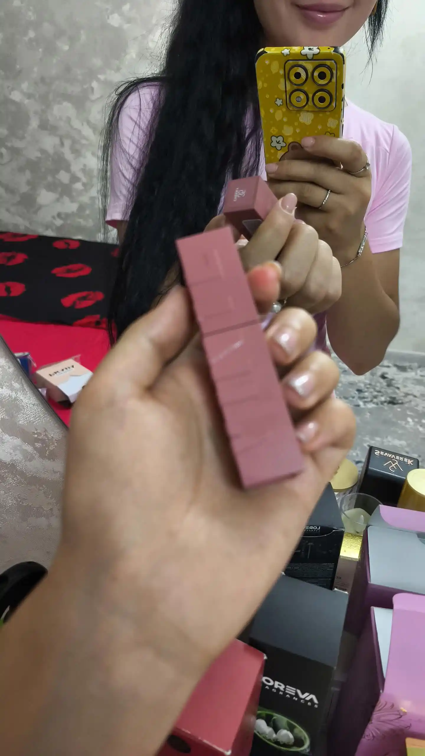Помада Vinyl Ink 35 Cheeky Maybelline New York, жидкая, стойкая и глянцевая