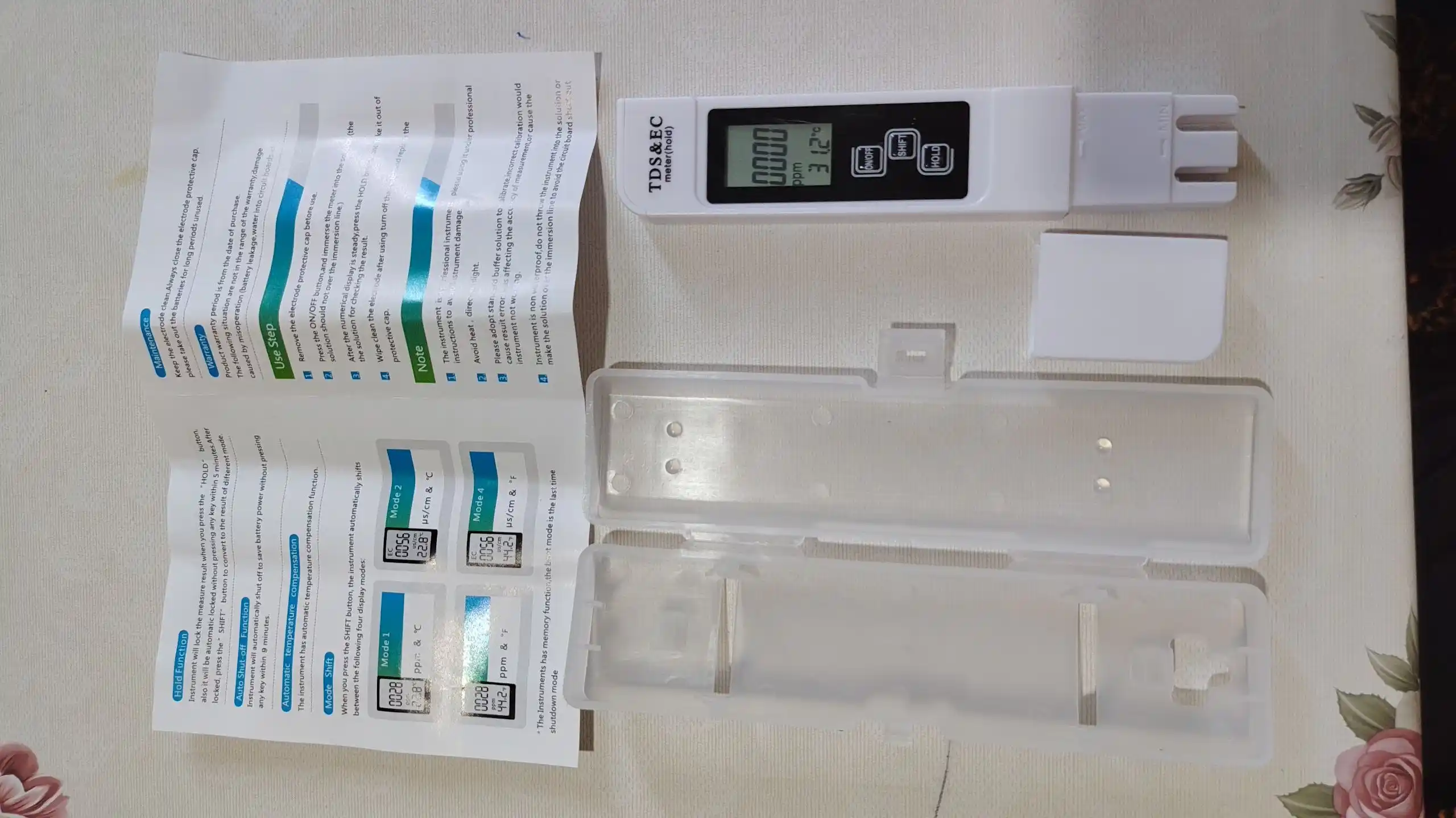Тестер для воды, измеритель качества воды, TDS meter