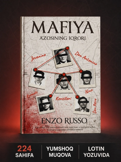 Mafiya a'zosining iqrori - Enzo Russo kitobi - 
