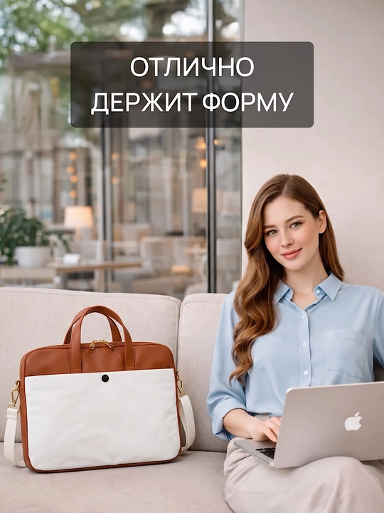 Сумка для ноутбука 15.6 дюйма женская