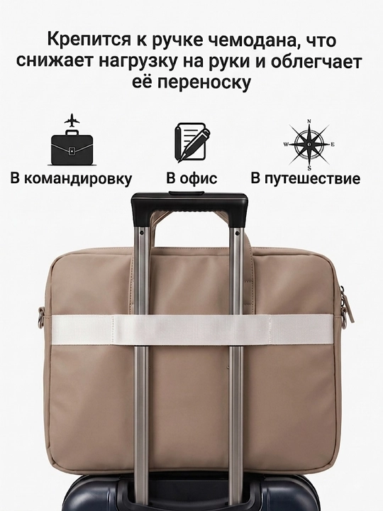 Сумка для ноутбука 15.6 дюйма женская