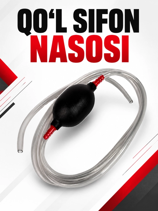 128 sm li Deluxe sifon nasosi – tez, xavfsiz va oson suyuqlik uzatish - 