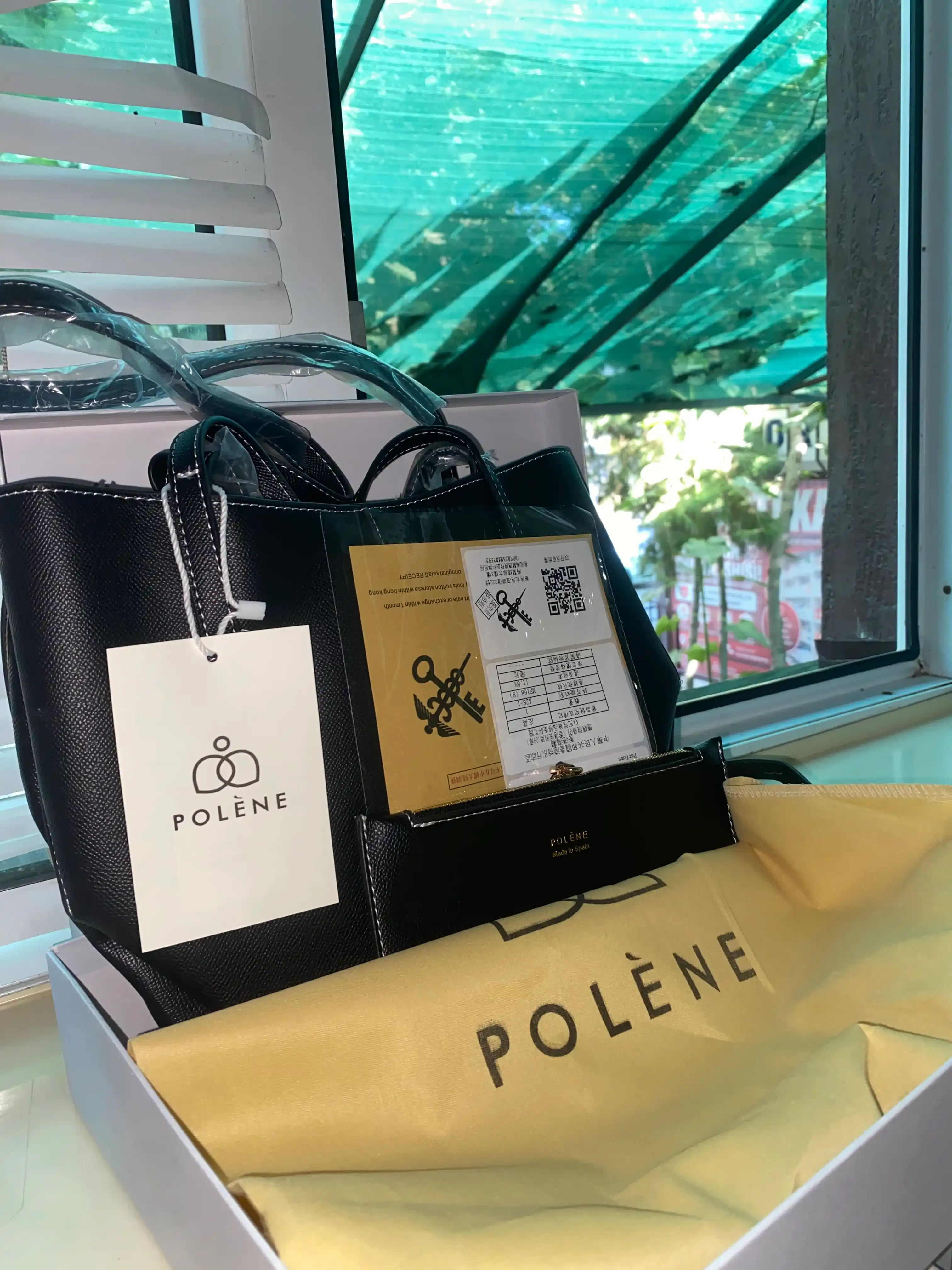 Женская сумка в стиле Polene, для учебы, университета и на каждый день