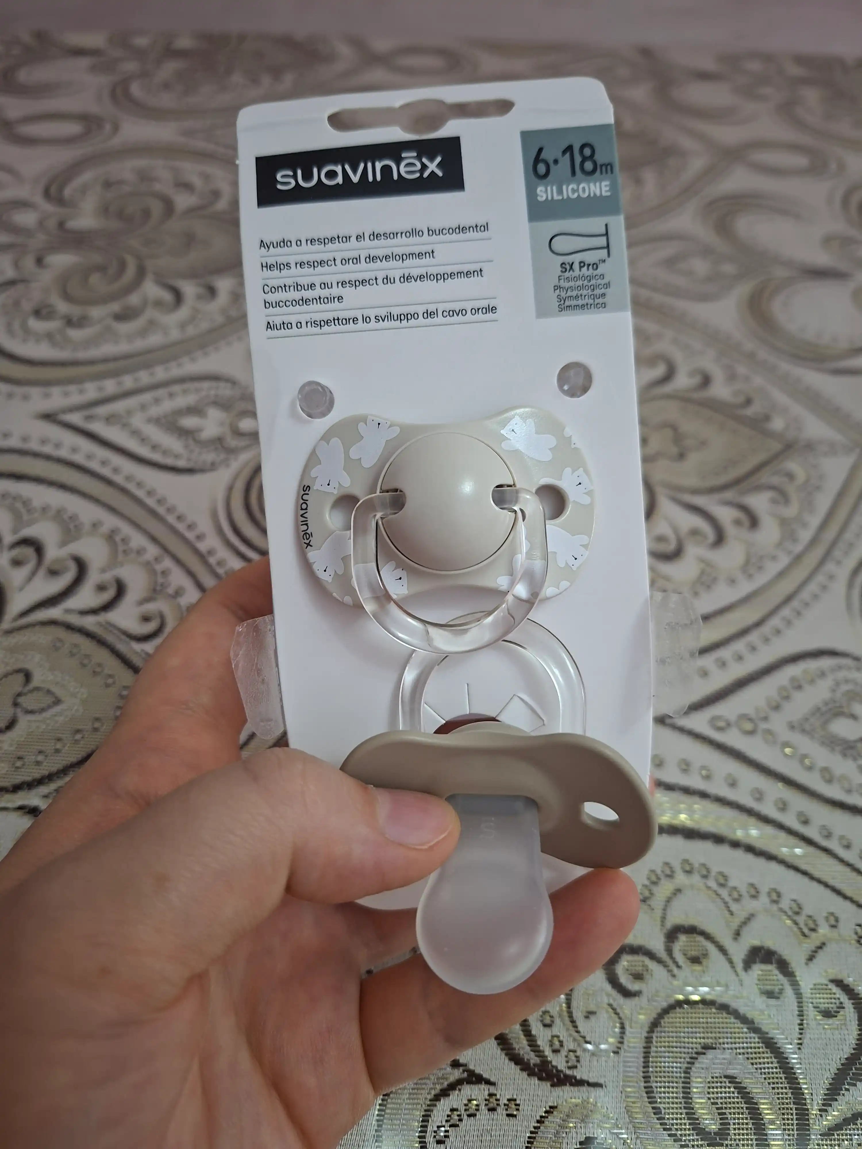Soska Suavinex so'rg'ich, 0-6/ 6-18/ 18+ oylar