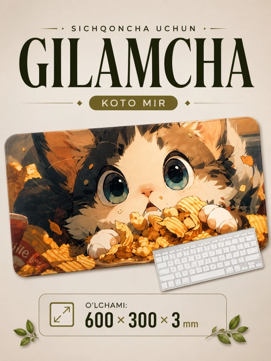 Коврик для мыши Koto Mir 600×300×3 мм - 