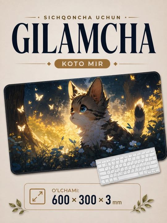 Коврик для мыши Koto Mir 600×300×3 мм - 