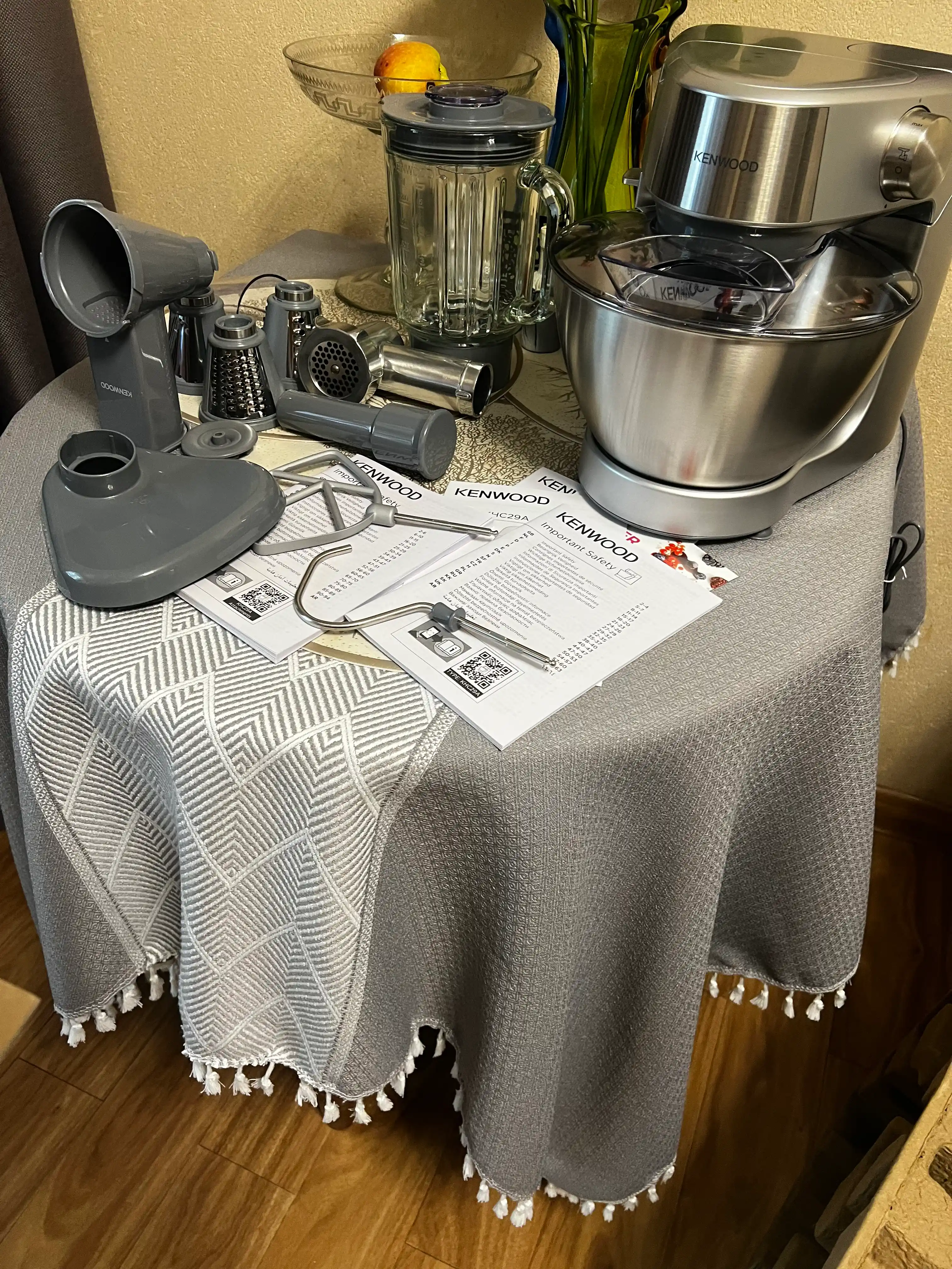 Кухонная машина Kenwood Prospero+ KHC29.M0SI с чашей 4,3 л и насадками, 6 в 1