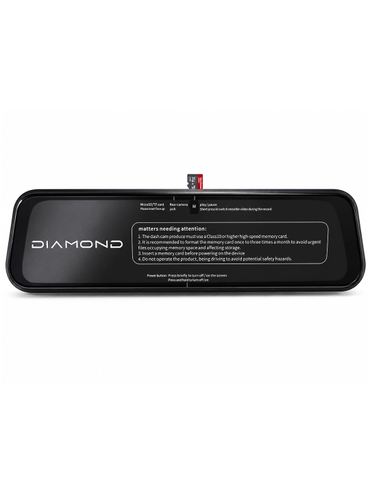 Avtomobil videoregistratori DIAMOND 2K (3 kamera) + 64GB BONUS