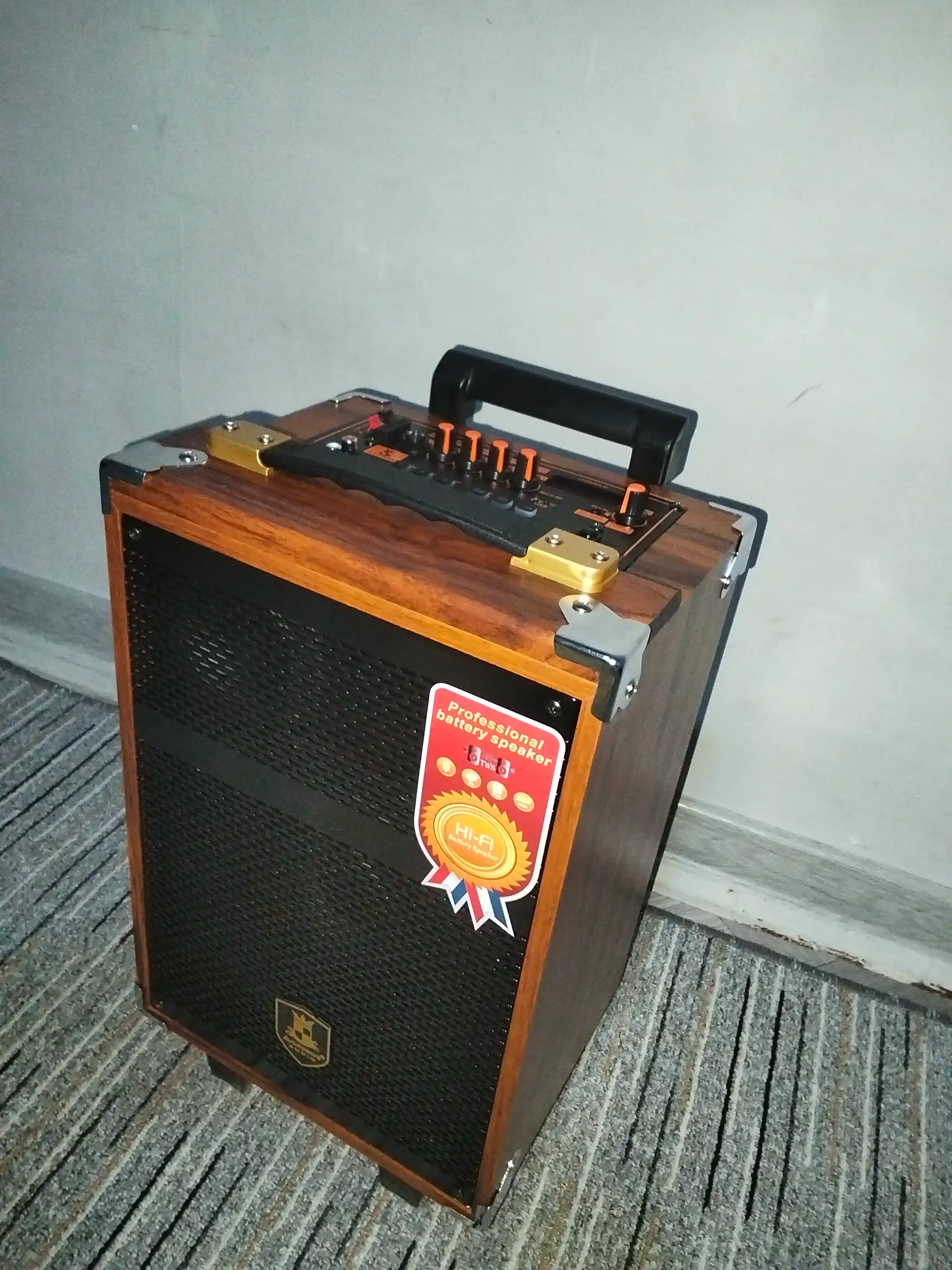 Karaoke Bluetooth kalonka BQ-8, mikrofon bilan, kuchli ovoz