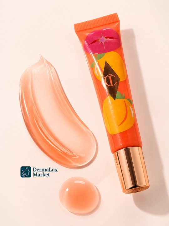 Lab uchun Charlotte Tilbury Unreal Lips moyi, shaftoli rangi, 14 ml