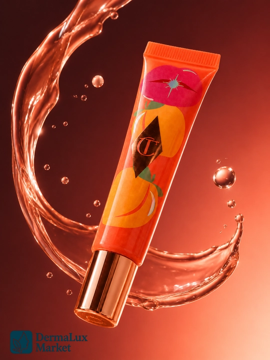 Lab uchun Charlotte Tilbury Unreal Lips moyi, shaftoli rangi, 14 ml