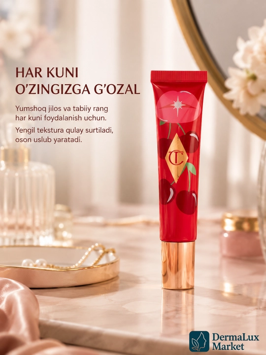 Charlotte Tilbury gilos tusli lab yaltirog‘i, namlovchi lip oil, 14 ml