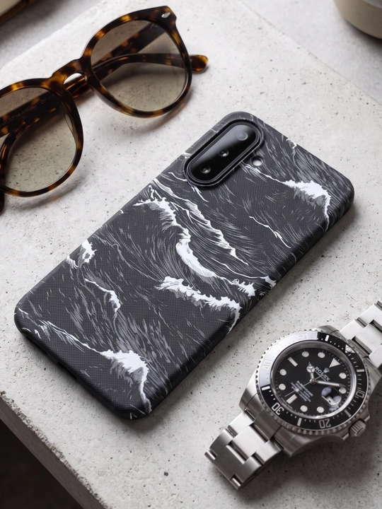 Карбоновый чехол для Samsung A57, A56, A16, A17, A37 A15