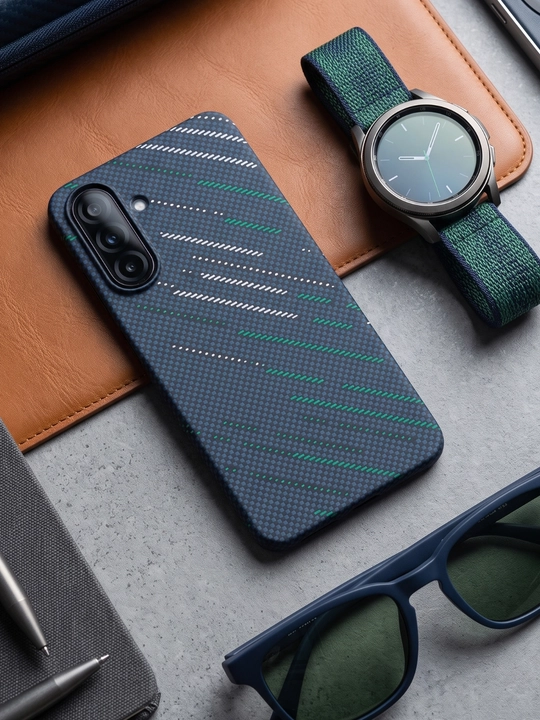 Карбоновый чехол для Samsung A57, A56, A16, A17, A37 A15