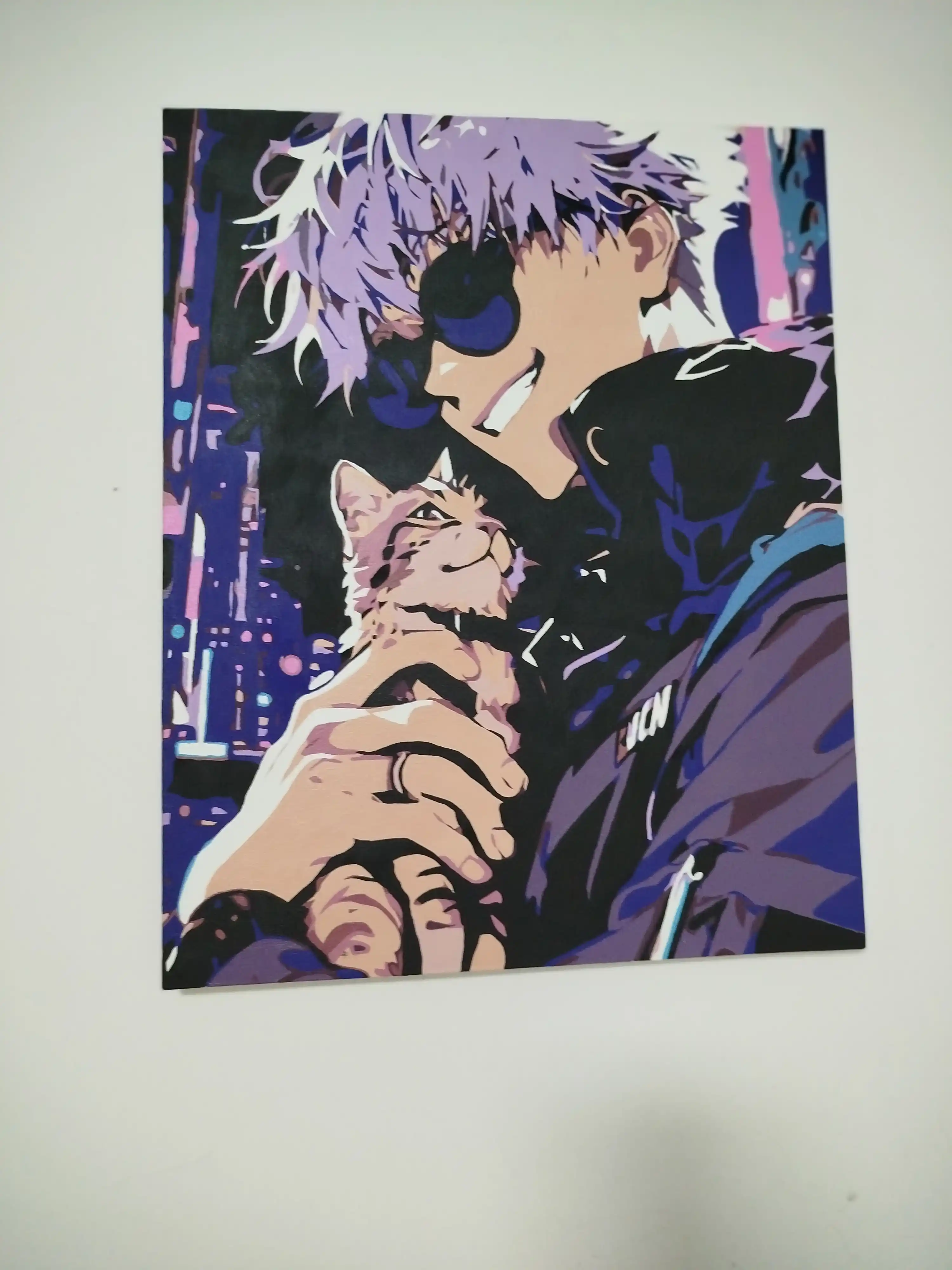 Картина рисование по номерам ARTERY "Аниме", раскраска на холсте, 40 * 50 см