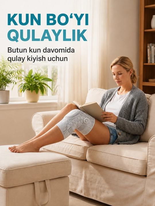 Бандаж для колена KNEE SUPPORT 5739, поддерживающий спортивный
