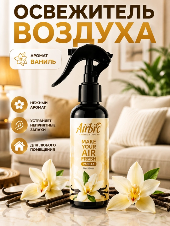 Havo xushbo‘ylantirgichi, avtomobil, uy va xona uchun aromatizator  220 gr - 