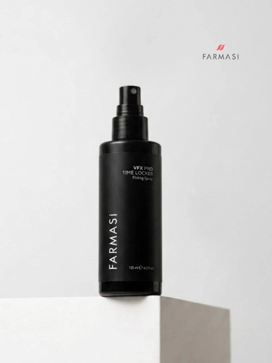 Makiyaj fiksatori Farmasi VFX Pro, pardozni uzoq saqlovchi sprey, 115 ml
