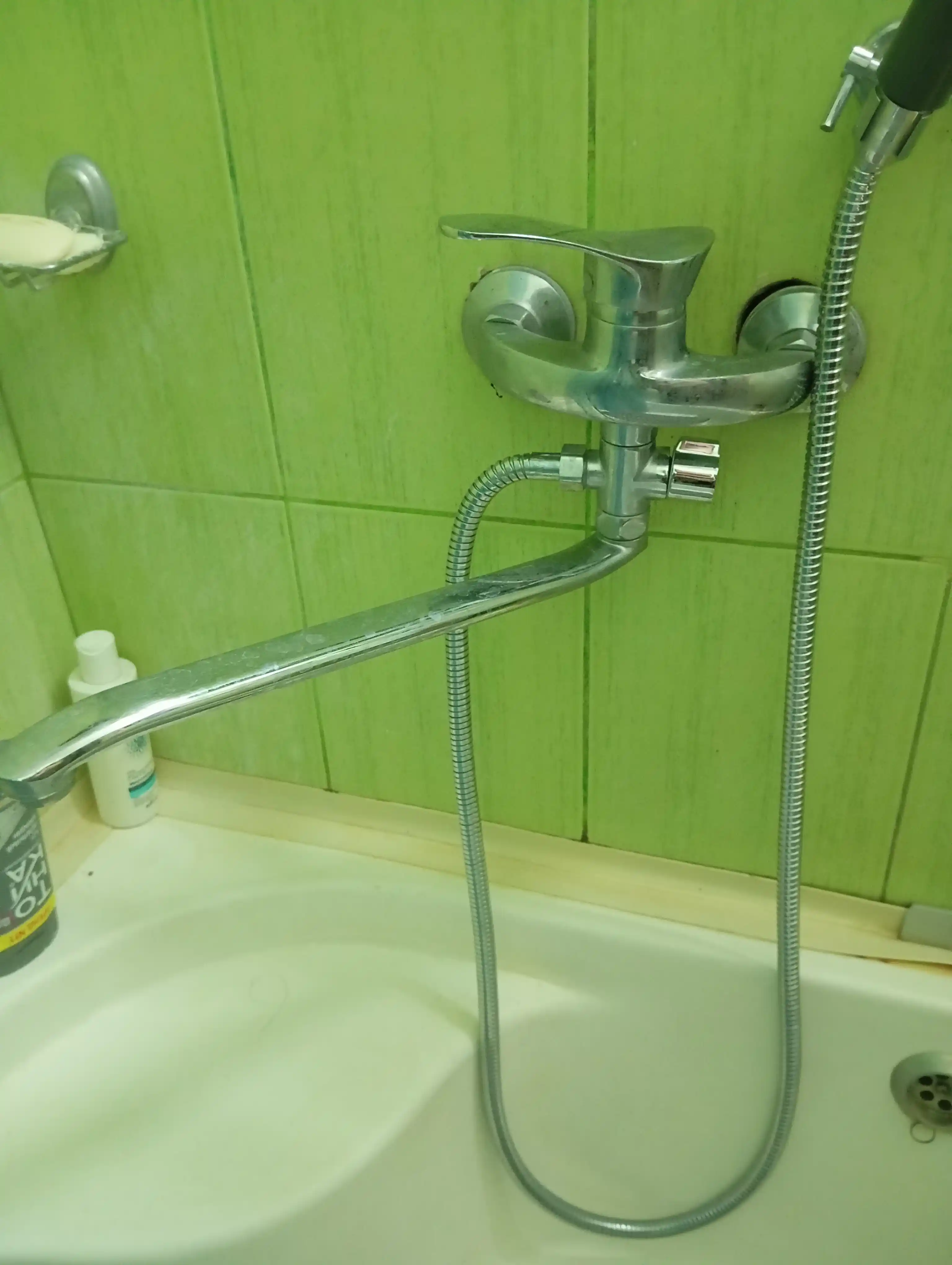 Dush shlangi zanglamaydigan po‘latdan 150 sm / 200 sm