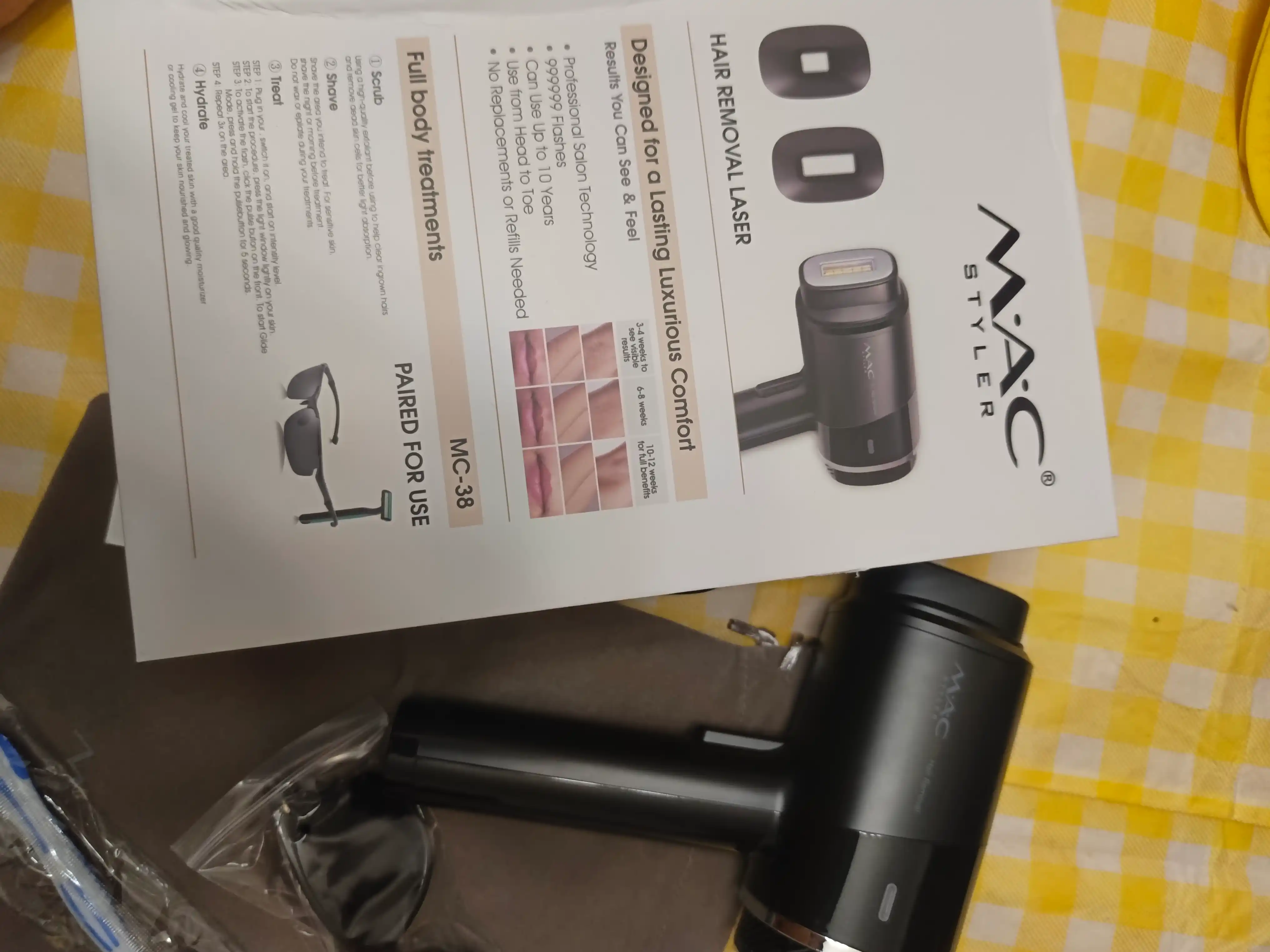 Фотоэпилятор MAC Styler IPL — профессиональный уход дома