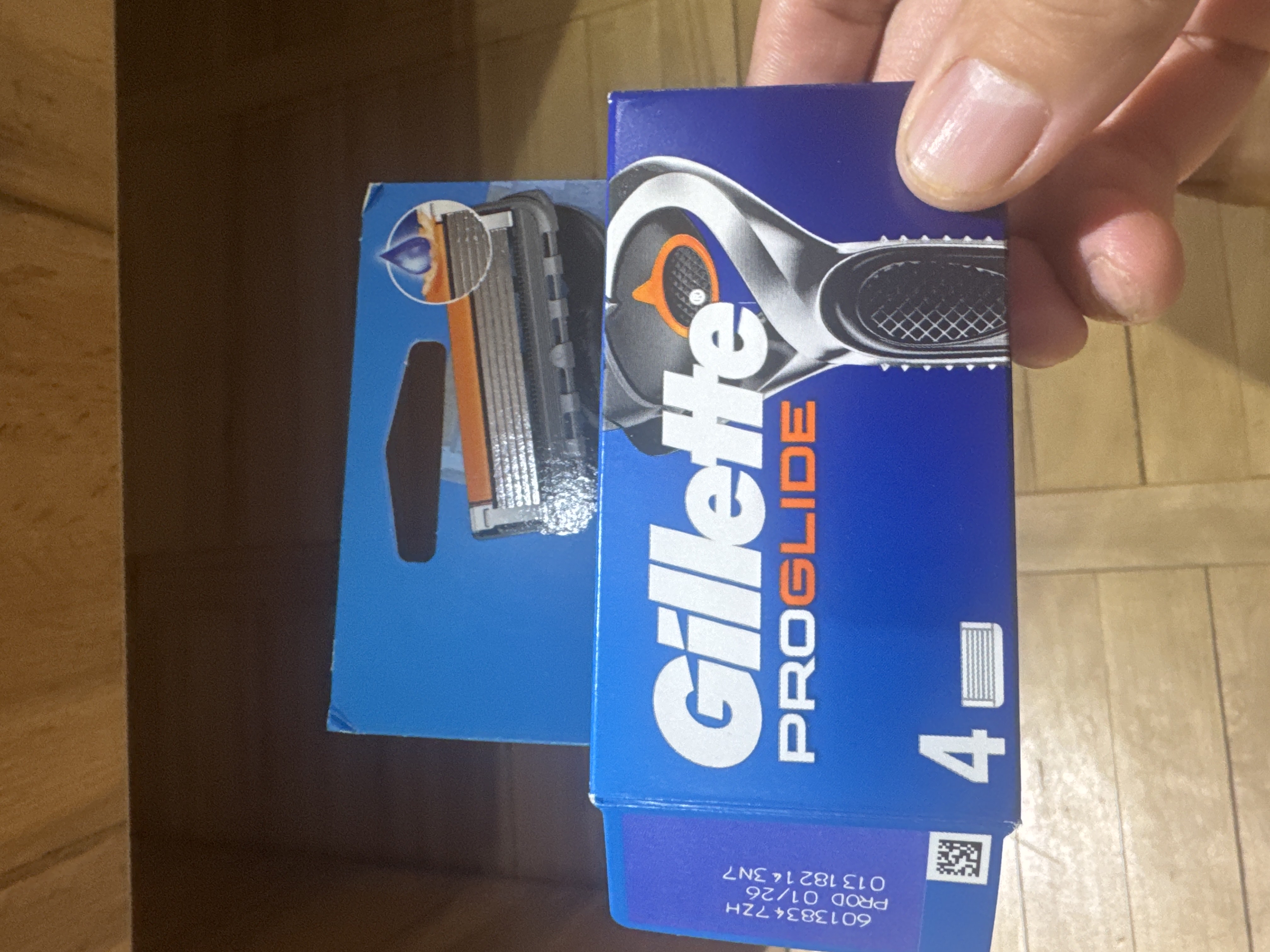 Сменные кассеты Gillette Fusion ProGlide Для Бритвы, 4 шт., с 5 лезвиями, с триммером