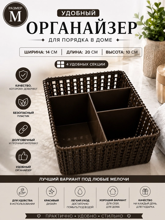 Удобный органайзер - порядок и комфорт в доме  - 