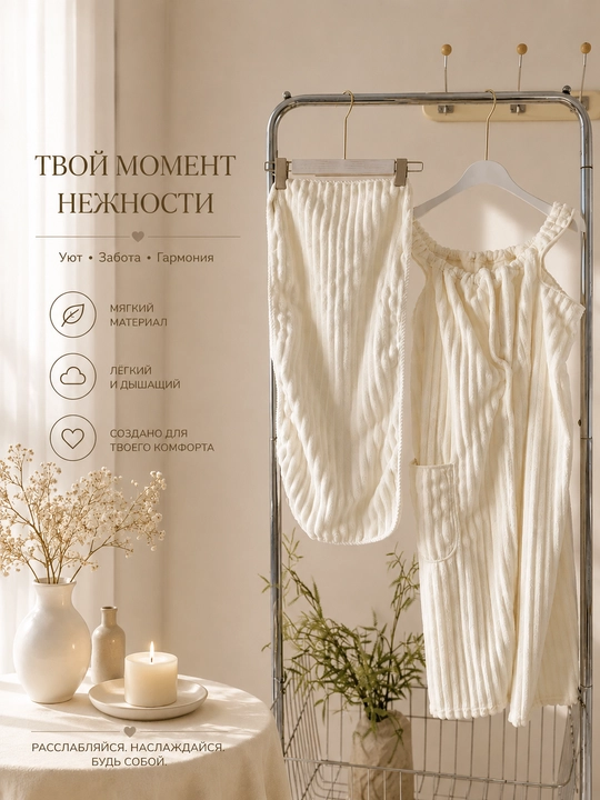 Hammom xalati, xalat-sochiq, soch sochig‘i, yuz sochig‘i, to‘plam, ayollar