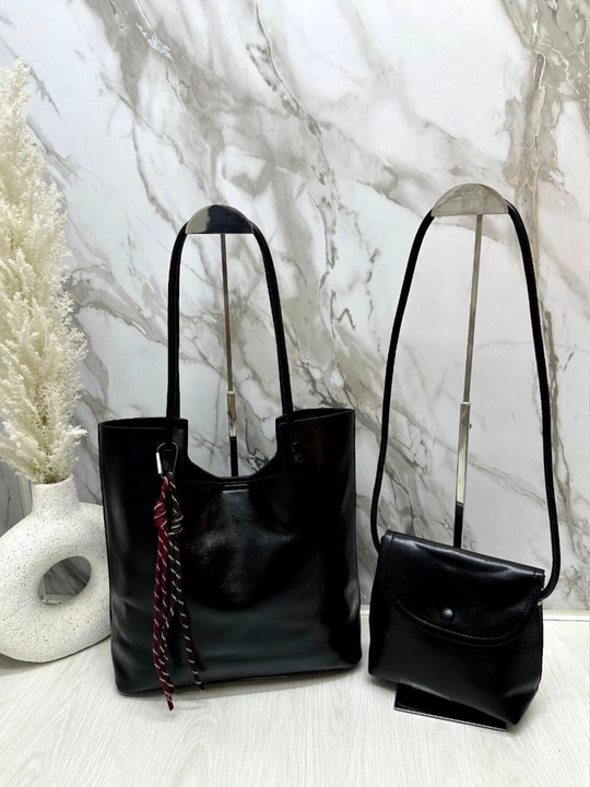 Ayollar sumkasi shopper 2tasi 1tada elka sumka klatch brelok bilan sig'imdor shopper sumka