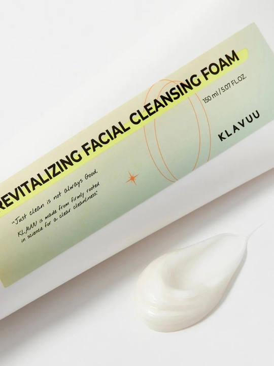 Klavuu Revitalizing Facial Cleansing Foam Yuzni yuvish uchun tozalovchi ko'pik 150 ml