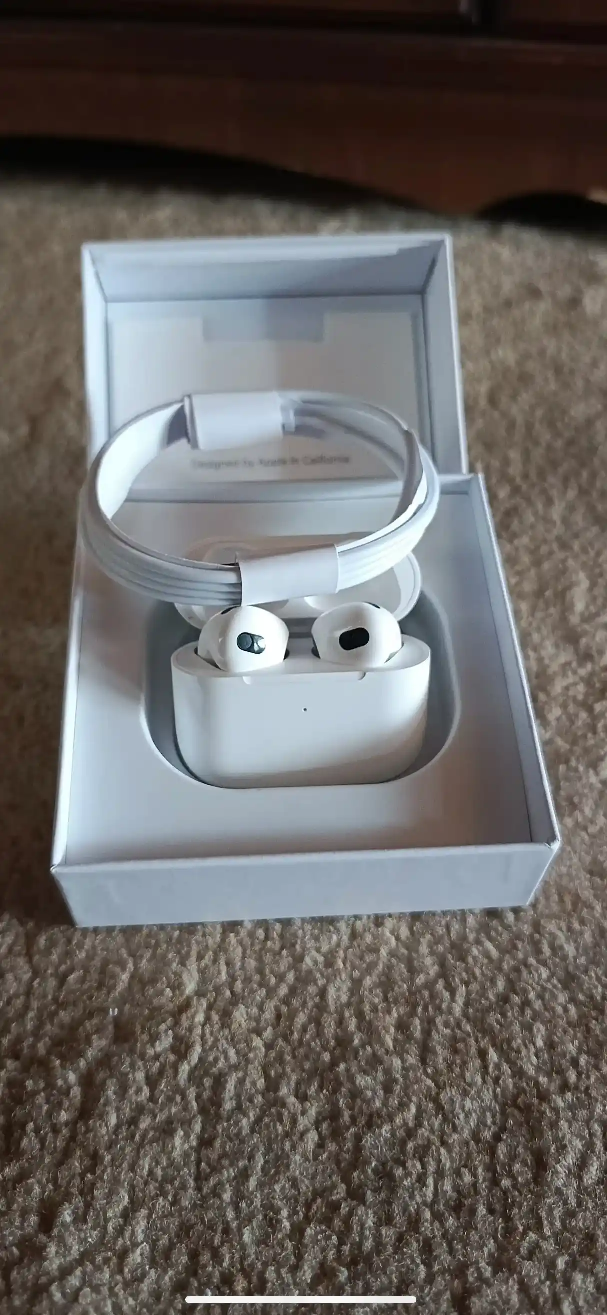 Simsiz quloqchinlar Pods Pro 2/Pods Pro 3 sensorli, iPhone va Android uchun naushnik