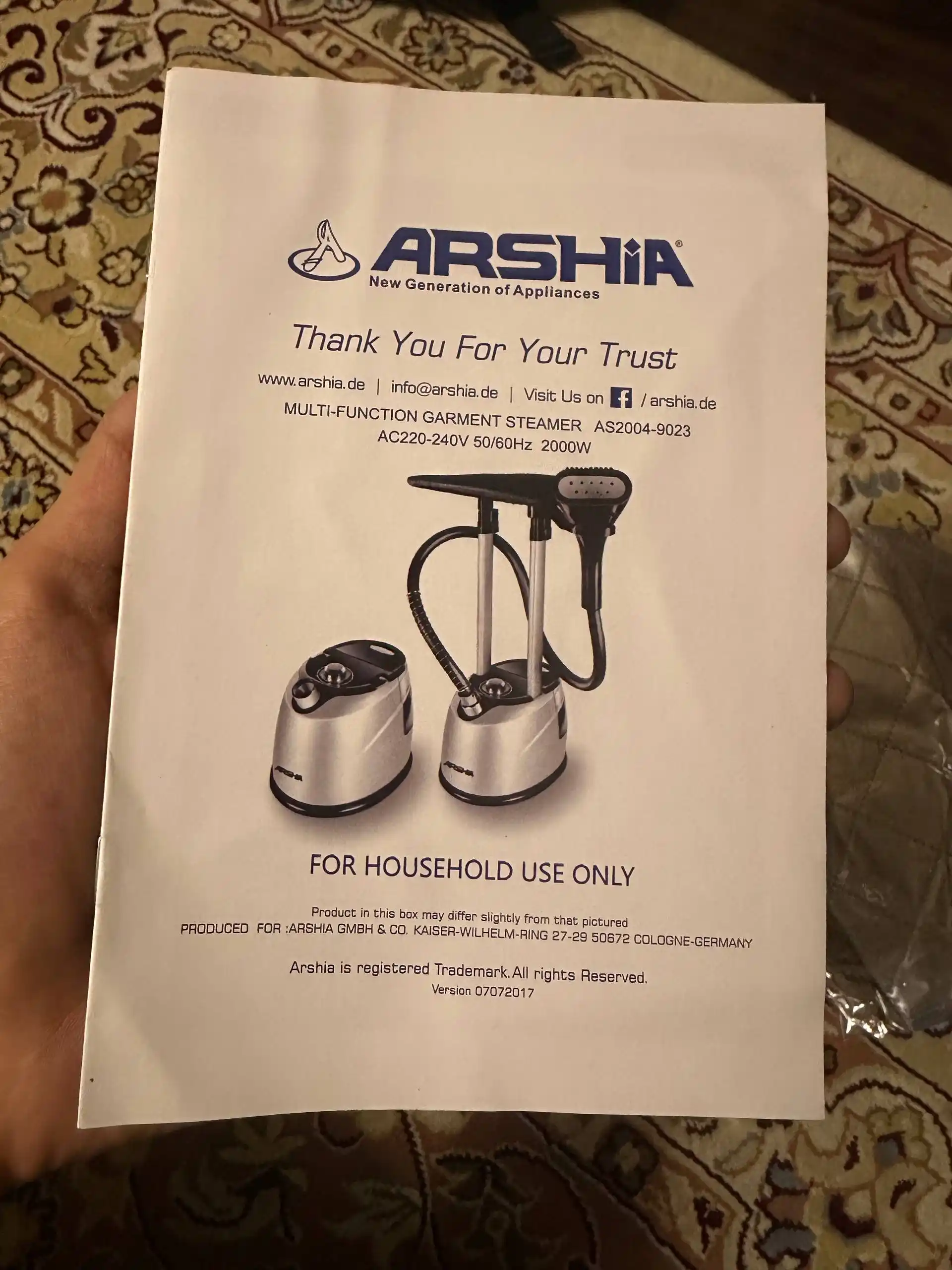 Par dazmol ARSHIA KUCHLI 2000W