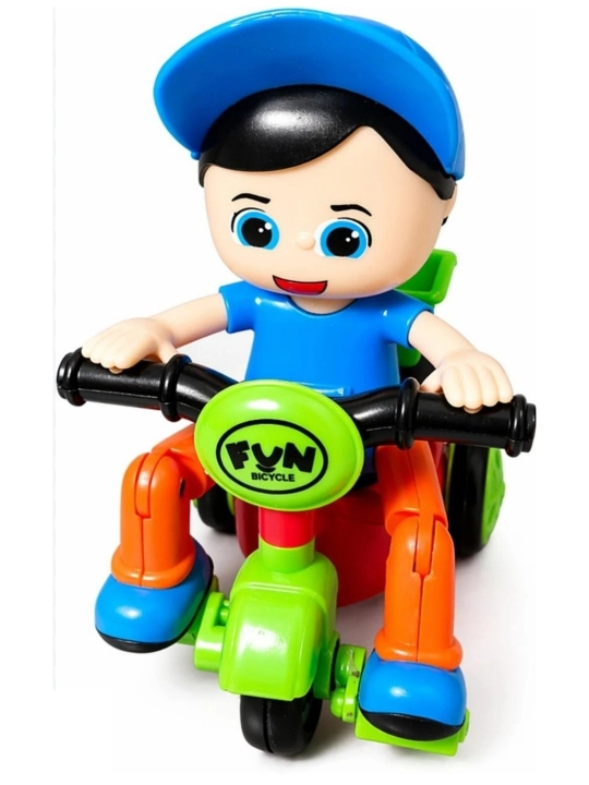 Bolalar uchun 3 g‘ildirakli o‘yinchoq velosiped, FUN BICYCLE - 
