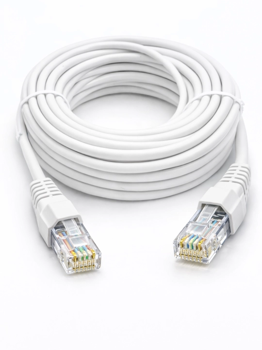 Сетевой кабель Wi-Fi Uchun Patch cord UTP cat6, 1,5 м, 3 м, 5 м, 10 м, 15 м,20 м,30 м, 40м
