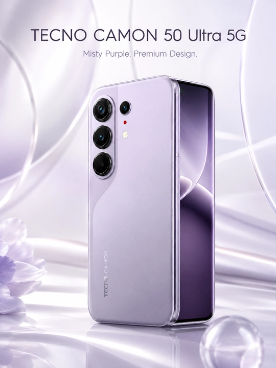 Smartfon TECNO CAMON 50 Ultra 5G 8/256 GB, AMOLED 144 Hz, 50Mp OIS+3X Zum, 6500 mA