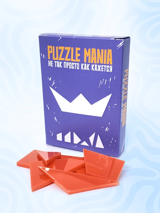 Tangram boshqotirma PUZZLE MANIA, bolalar va kattalar uchun stressga qarshi boshqotirma
