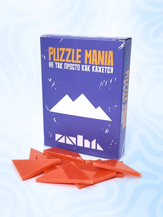 Tangram boshqotirma PUZZLE MANIA, bolalar va kattalar uchun stressga qarshi boshqotirma