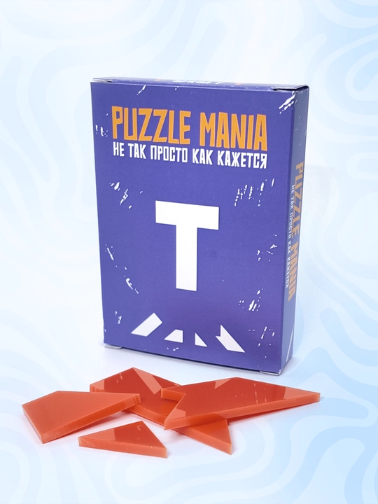 Tangram boshqotirma PUZZLE MANIA, bolalar va kattalar uchun stressga qarshi boshqotirma